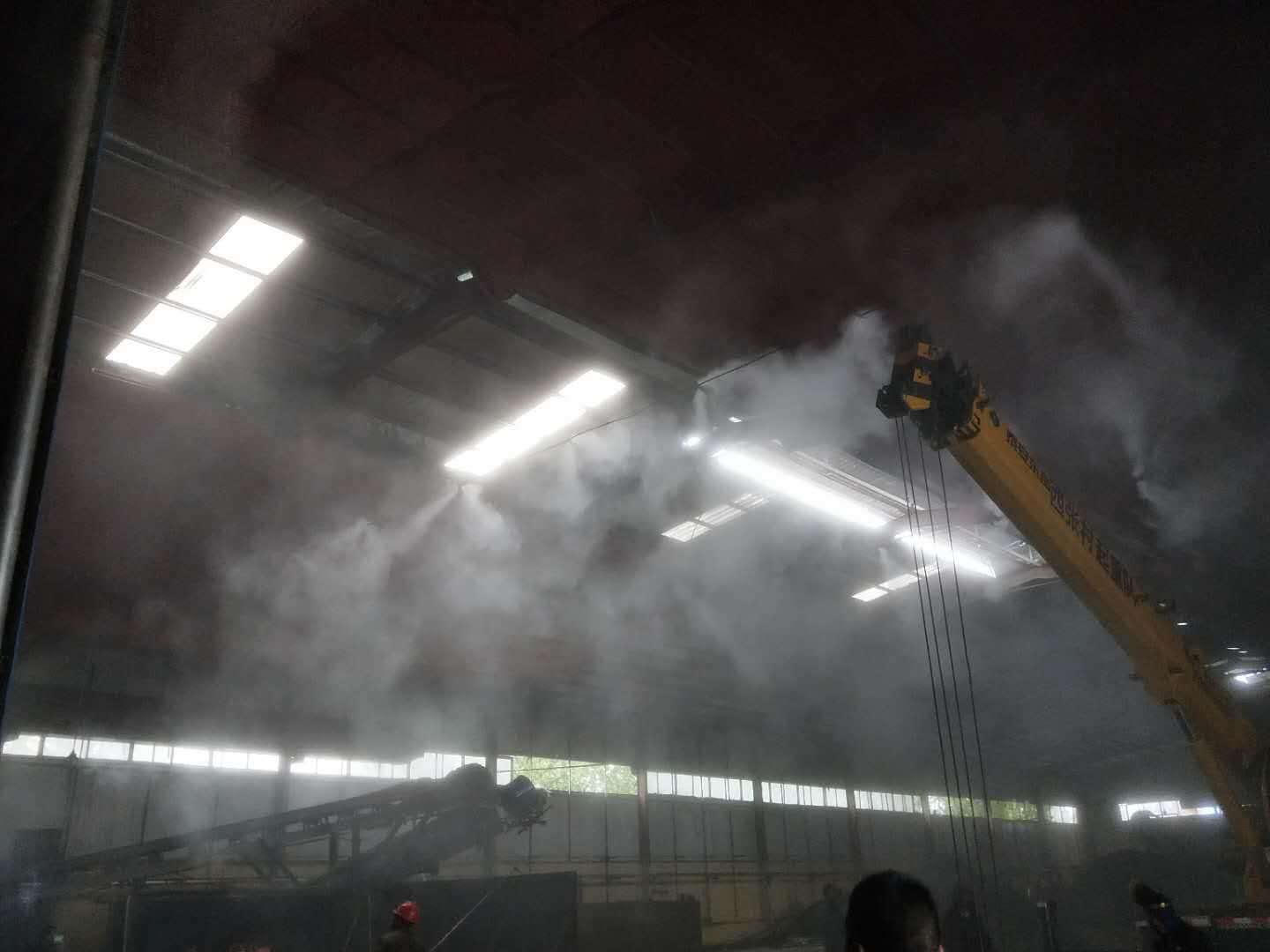 鄭州工廠車(chē)間噴霧除塵系統(tǒng)
